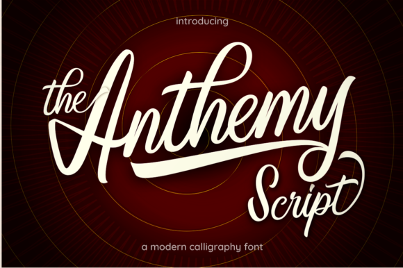 Anthemy: A Handwritten Font That Elevates Small Business Branding