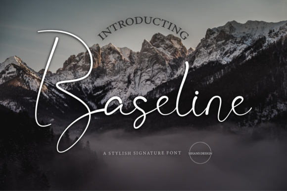 Baseline: A Handwritten Font That Elevates Small Business Branding