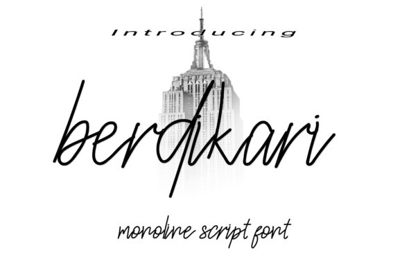 Berdikari: A Real-World Script Font Review