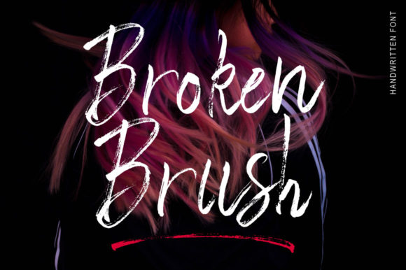 Broken Brush: A Handwritten Font That Elevates Editorial Design