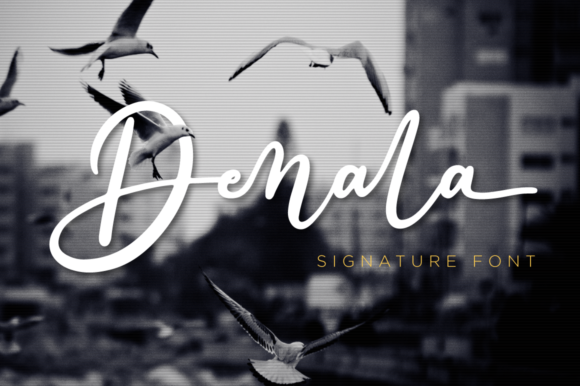 Denala: A Refined Script Font for Modern Web Design