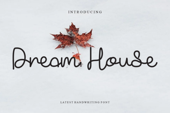 Dream House: A Real-World Script Font Review