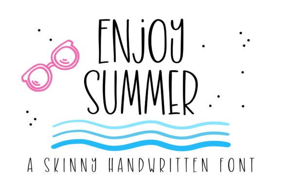 Enjoy Summer: A Handwritten Font for Web Design