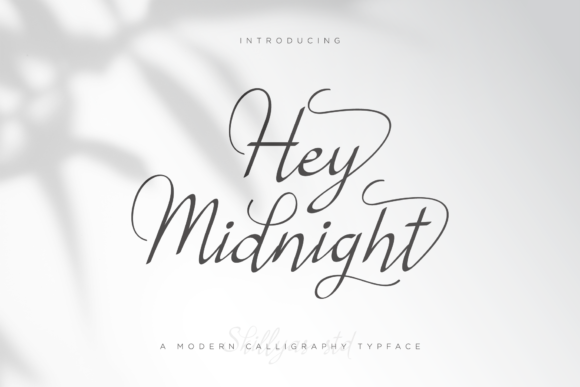 Hey Midnight: A Handwritten Font That Elevates Your Business Brand