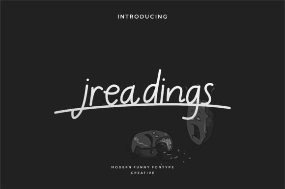Jreadings: A Handwritten Font for Elegant Editorial Design