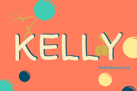 Kelly: A Handwritten Font for Editorial Design and Digital Publishing