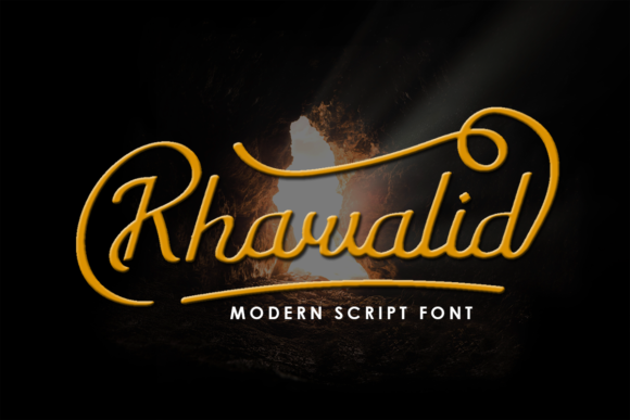Khawalid: A Script Font for Bold Campaigns