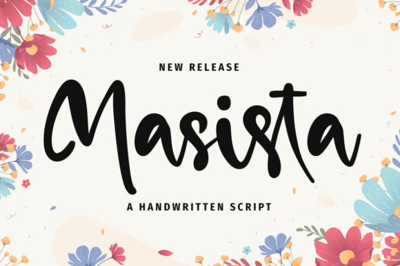 Masista: A Stylish Script Font That Elevates Your Brand