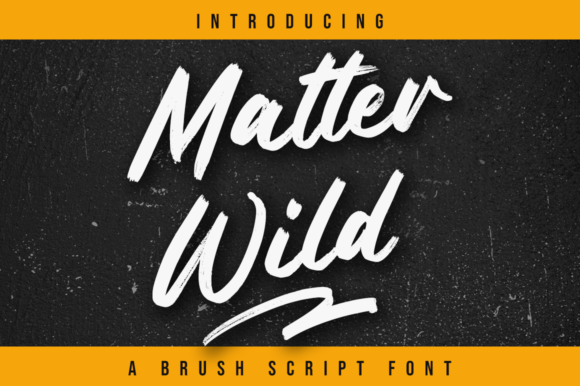 Matter Wild: A Breath of Fresh Air in Editorial Typography