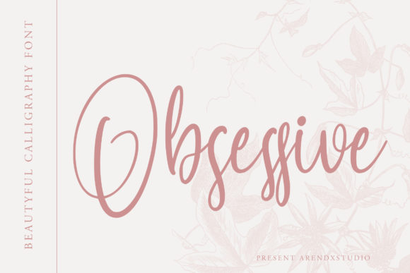 Obsessive: The Handwritten Font That Elevates Digital Marketing Design