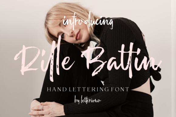 Rille Battin: A Modern Handwritten Font for Web Design