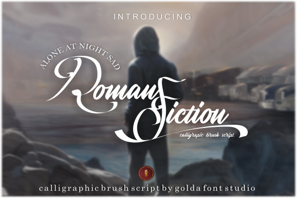 Roman Fiction: A Premium Script Font for Web Design