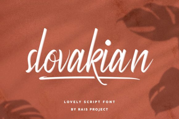 Slovakian: A Gorgeous Script Font for Crafters and Product Designers