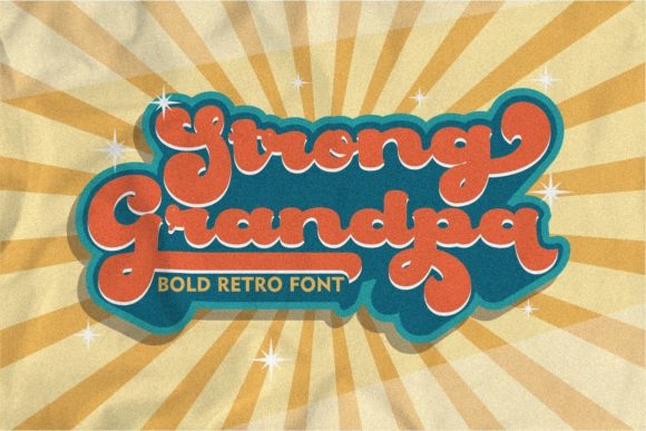 Strong Grandpa: A Bold Handwritten Font for Impactful Campaign Typography