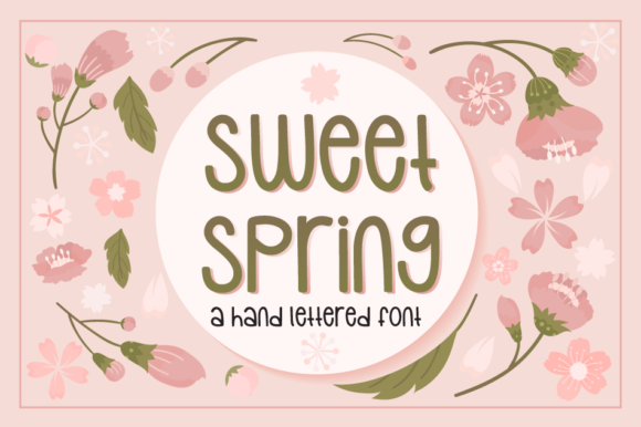 Sweet Spring: A Modern Script Font for Web Design