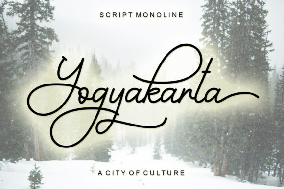 Yogyakarta: A Handwritten Script Font for Editorial Design